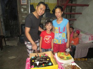 Birthday celebration for children